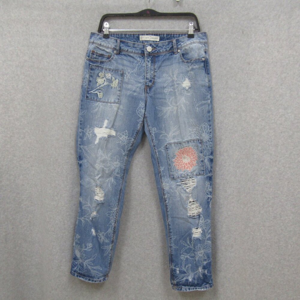 Est. 1946 Denim Womens Blue Jeans Size 12 Mid Rise Daily Business Casual Chic